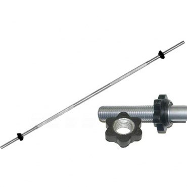 Гриф Barbell 1800 мм d 30 мм замок гайка Кетлера - фото 113495