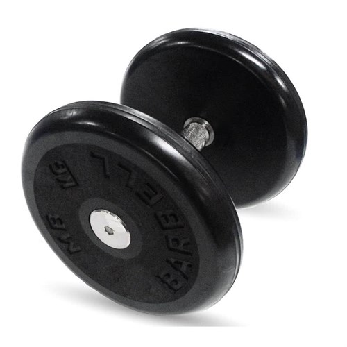 Гантель Barbell 16 кг классик с вращающейся ручкой хром - фото 113584