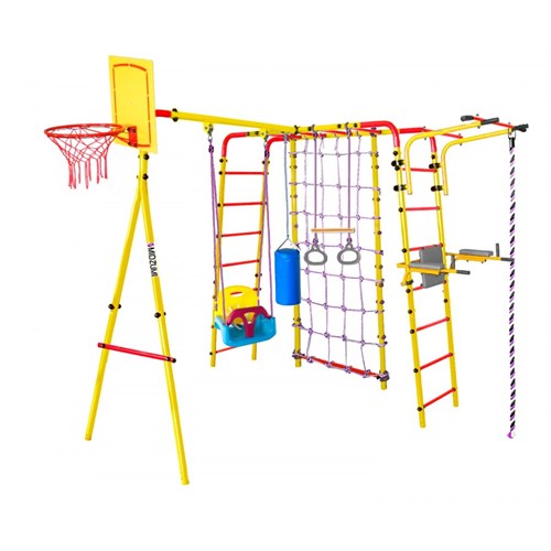 Midzumi Tamayo спортивно-игровой комплекс с качелями 3 в 1 - фото 120084