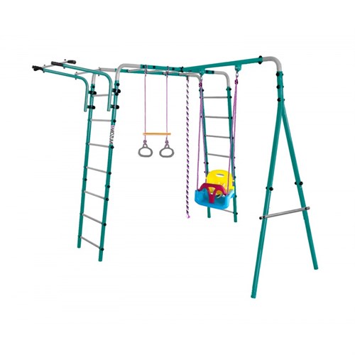 Midzumi Yokina Ko Small уличный детский спортивный комплекс с качелями 3в1 - фото 120128