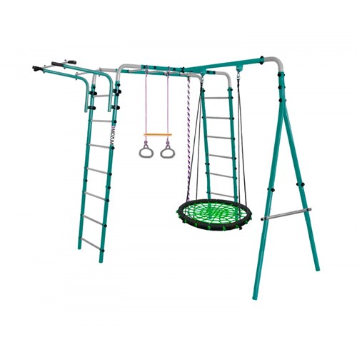 Midzumi Yokina Ko Large XL уличный детский спортивный комплекс с сетчатыми качелями 100 см. - фото 120137