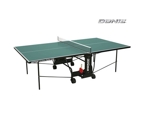 Теннисный стол DONIC OUTDOOR ROLLER 600 зеленый - фото 121038