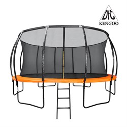Батут DFC Trampoline Fitness KENGOO 16FT с сеткой - фото 45714