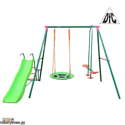 DFC RGN-03 детский комплекс c горкой, +7(800) 551-96-04, Топотунчик.ру