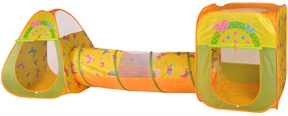 2 игровых домика с туннелями Ching-Ching