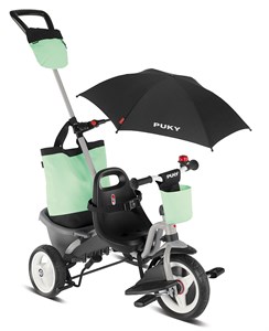 Трехколесный велосипед Puky Ceety Comfort grey/mint серый/мятный