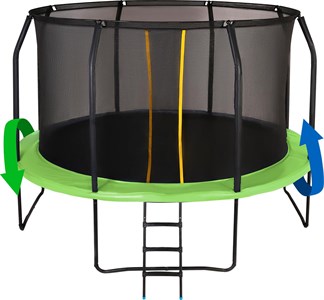 Батут SWOLLEN Prime Double 12 FT