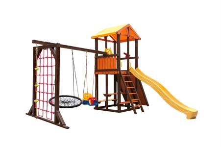 Perfetto sport «Bari-11» + качели "Паутина" игровой комплекс