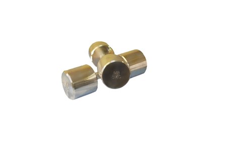 Гантель Barbell 8 кг неразборная фитнесс хром