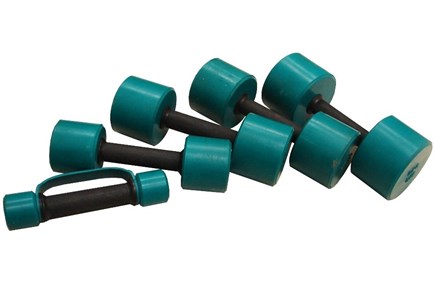 Гантель Barbell 0,5 кг фитнесс цветная