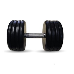 Гантель Barbell 48 кг классик с вращающейся ручкой хром