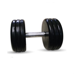 Гантель Barbell 26 кг классик с вращающейся ручкой хром