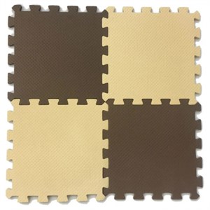 Мягкий пол eco cover разноцветный 25*25(см) 1(м2) 25МП1