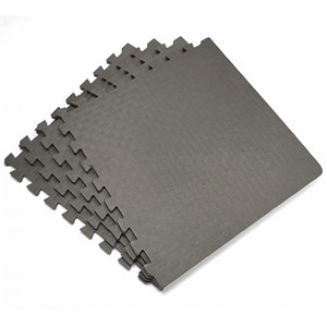 Коврик-пазл eco cover Мягкий пол Спорт 500x500x14 423 серый