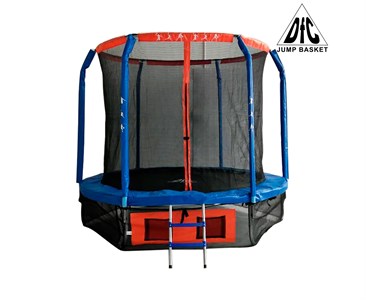Батут DFC JUMP BASKET 14ft внутр.сетка, лестница (427cм)