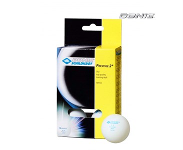Мячики для н/тенниса DONIC PRESTIGE 2, 6 штук, белые