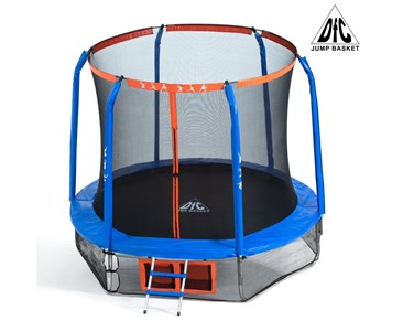 Батут DFC JUMP BASKET 8ft внутр.сетка, лестница (244cм)
