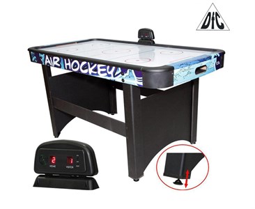 Игровой стол - аэрохоккей "Blue Ice" (синий) версия 2, 5ф