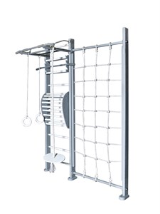 ДСК Perfetto Sport "Scala in legno con rete 1"grigio PS-127