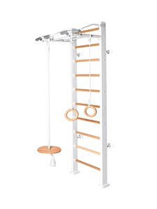 Спортивные комплексы Perfetto Sport "Scala in legno" bianco-naturale PS-112