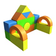 Мягкий конструктор Теремок ДМФ-МК-15.90.08