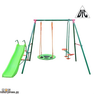 DFC RGN-03 детский комплекс c горкой, +7(800) 551-96-04, Топотунчик.ру
