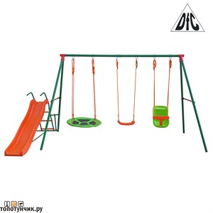 DFC SBN-03 детский спортивный комплекс с горкой, +7(800) 551-96-04, Топотунчик.ру