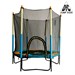 Батут DFC JUMP KIDS 60" желт/син, сетка (150см) - фото 110893