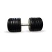Гантель Barbell 57 кг классик с вращающейся ручкой хром - фото 113548