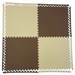 Мягкий пол eco cover разноцветный 60*60 (см) 1,44 (м2) с кромками 60МП - фото 114652