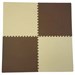 Мягкий пол eco cover разноцветный 60*60 (см) 1,44 (м2) с кромками 60МП - фото 114653
