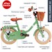 Двухколесный велосипед Puky STEEL CLASSIC 12 4114 retro green зеленый