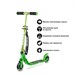 Самокат BLADE Kids Jimmy 125, green/metallic