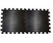 Коврик резиновый черный 400х400, толщина 12мм - фото 120862