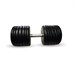 Гантель Barbell 57 кг классик с вращающейся ручкой хром - фото 122418