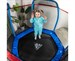 Батут DFC JUMP KIDS 7' синий, сетка (210см) - фото 123678