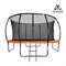 Батут DFC Trampoline Fitness KENGOO 14FT с сеткой - фото 45708